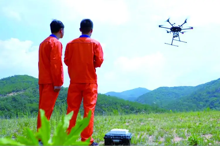 宜秀无人机倾斜摄影巡检拍摄